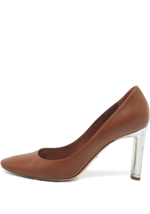 Christian Dior Pre-Owned 2024 leather heeled pumps - Brown