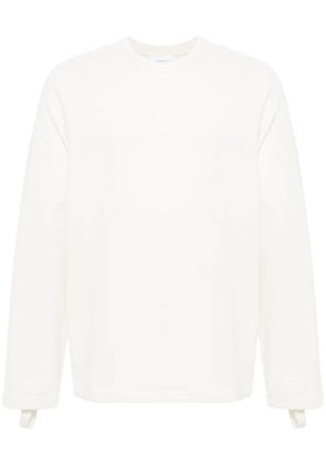 Helmut Lang crew-neck cotton jumper - Neutrals