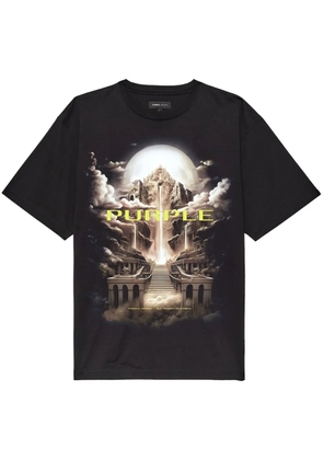 Purple Brand Sky High T-shirt - Black