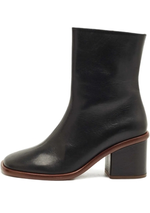 Chloé Pre-Owned Meganne leather boots - Black