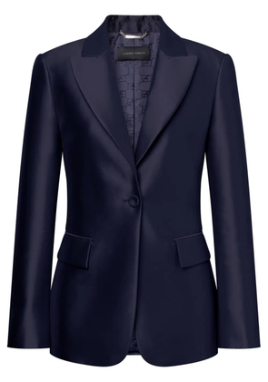 Alberta Ferretti Mikado blazer - Blue