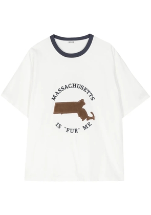 BODE logo-print cotton T-shirt - White