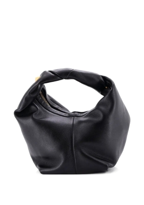 Valentino Garavani Pre-Owned Roman Stud Leather Medium hobo bag - Black