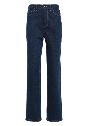 ROTATE BIRGER CHRISTENSEN straight-leg cotton-blend jeans - Blue