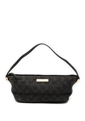 Gucci Pre-Owned 2000-2015 GG Denim Boat shoulder bag - Grey