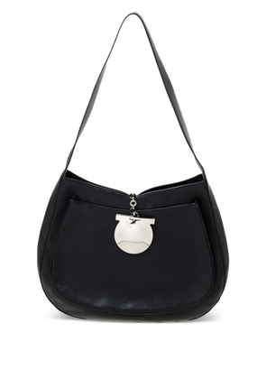 Ferragamo Pre-Owned Gancini shoulder bag - Black