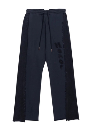 Honor The Gift denim-panel track pants - Black