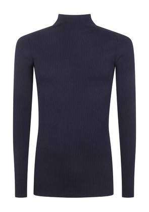 Rick Owens ribbed high-neck sweater - Black