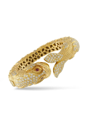 LB Exclusive 18k yellow gold diamond bracelet