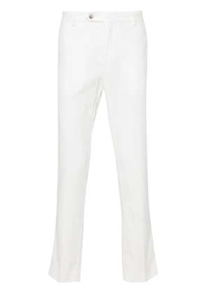 Hackett logo-patch trousers - Neutrals