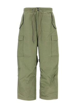 Junya Watanabe MAN cargo-pocket trousers - Green