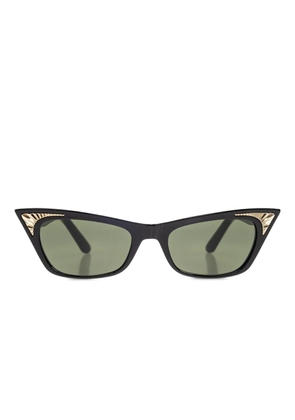 VALENTINO GARAVANI EYEWEAR cat eye-frame sunglasses - Black