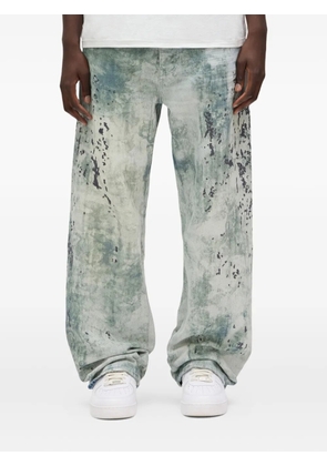 Purple Brand P018 Worn Camouflage-print jeans - Blue