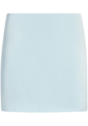 Cinq A Sept Doris satin miniskirt - Blue
