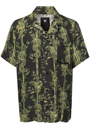 Maharishi Dragon Bamboo shirt - Black