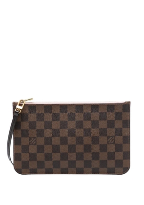 Louis Vuitton Pre-Owned 2019 Damier Ebene Neverfull MM pouch - Brown