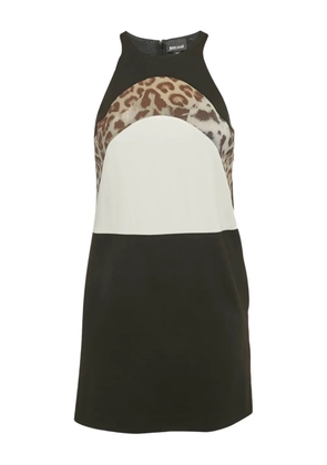 Just Cavalli XS panel sleeveless dress - Black