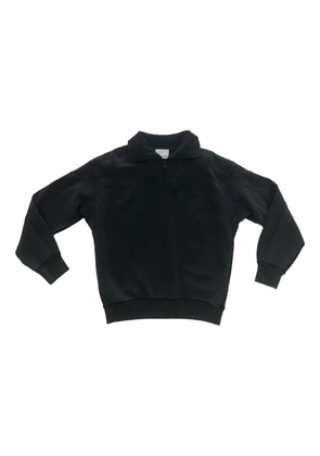 MARANT zip-neck ribbed sweater - Black