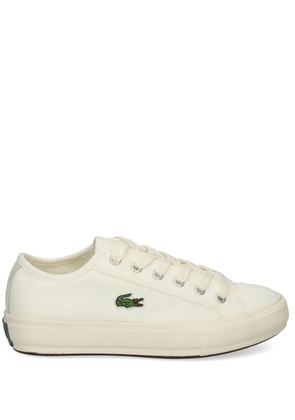 Lacoste Backcourt canvas sneakers - White