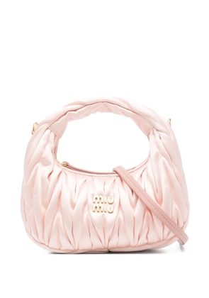 Miu Miu Matelassé Wander mini bag - Pink