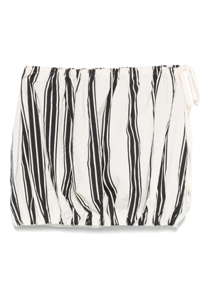 Philosophy Di Lorenzo Serafini striped mini skirt - Black
