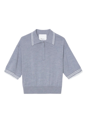 3.1 Phillip Lim short-sleeve merino T-shirt - Grey