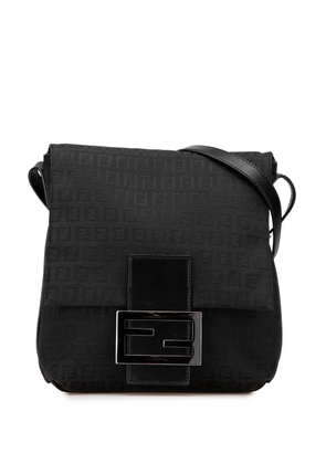 Fendi Pre-Owned 2010-2024 Zucchino Canvas crossbody bag - Black