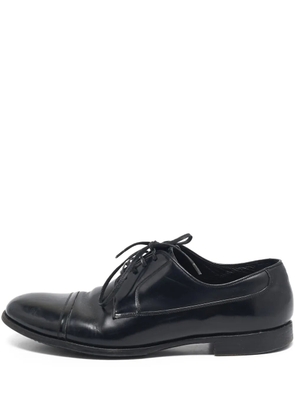 Dolce & Gabbana Pre-Owned leather lace-up shoes - Black