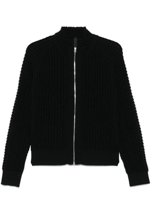 J.LAL Ash zip-up cardigan - Black