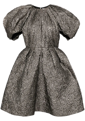 Dice Kayek metallic sheen mini dress - Silver