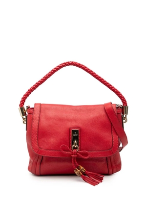 Gucci Pre-Owned 2000-2015 Leather Bella satchel - Red