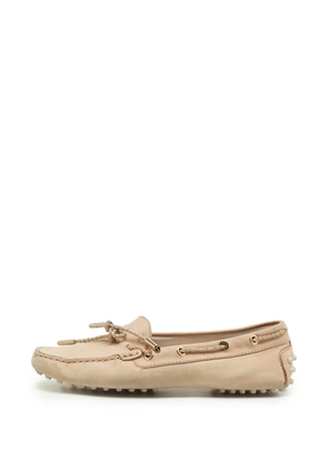 Tod's Vintage leather loafers - Neutrals
