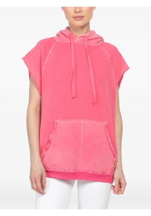 FreeCity sleeveless hoodie - Pink
