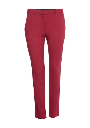 Theory concealed-fastening trousers - Red