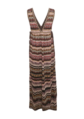 Missoni Pre-Owned patterned maxi dress - Black