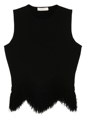 Ulla Johnson Koa fringed top - Black