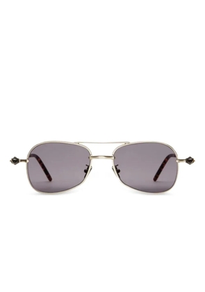 Kuboraum P75 pilot-frame Sunglasses - Gold