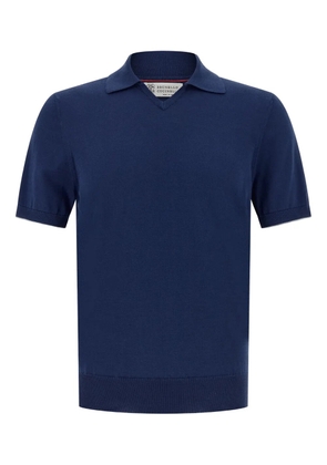 Brunello Cucinelli V-neck T-shirt - Blue
