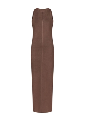 LouLou de Saison Pablo sleeveless dress - Brown