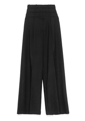Viktor & Rolf triple-layer trousers - Black