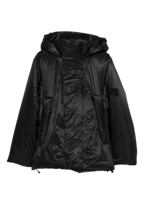 Rains hooded padded coat - Black