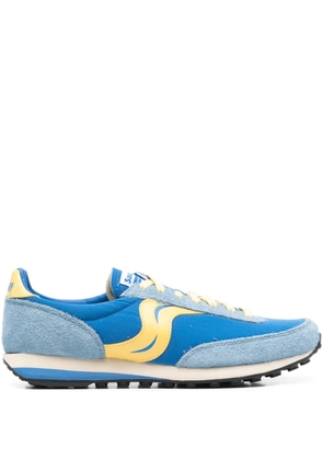 Saucony suede logo stripe trainers - Blue