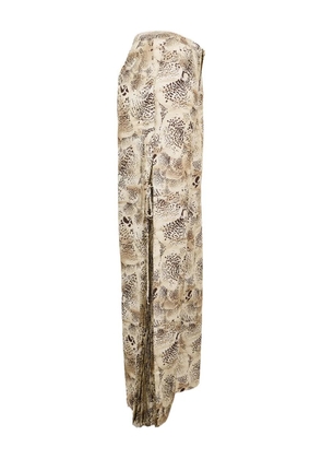 CLEA Carlos printed trousers - Neutrals