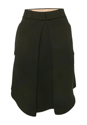 Chloé Pre-Owned pleated paneled skirt - Black