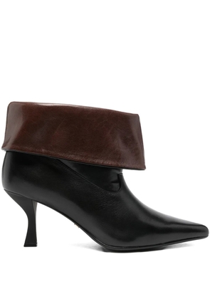 Marc Ellis 70mm pointed-toe ankle boots - Black
