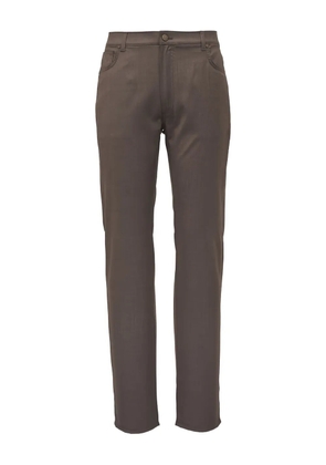 Maurizio Baldassari betl-loop trousers - Brown