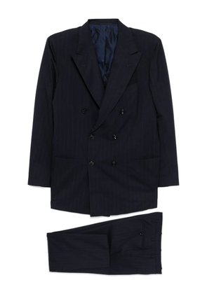 Kiton pinstripe suit - Blue