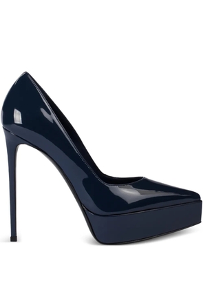 Le Silla Uma platform pumps - Blue