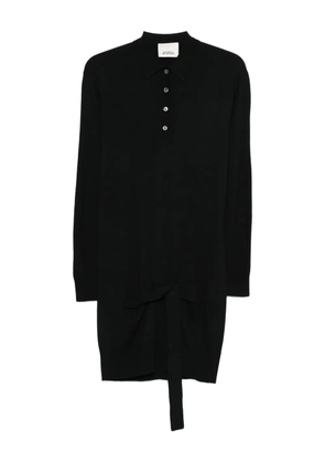 ISABEL MARANT Bathilde knitted mini dress - Black