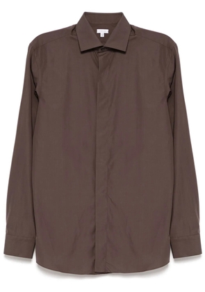 Caruso cotton shirt - Brown